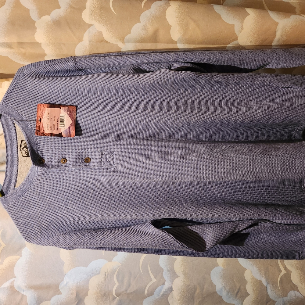 Blue Henley Shirt